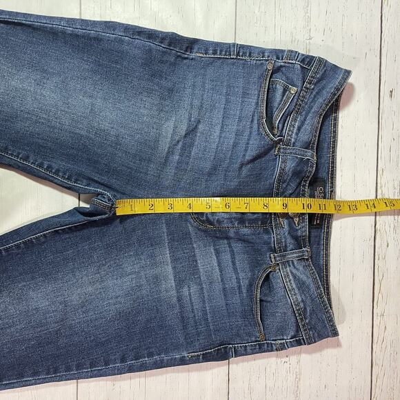Ci Sono Jeans Womens Size 11 W30 Blue Skinny Stretch Mid Rise Dark Wash Denim - Picture 7 of 15